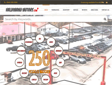 Tablet Screenshot of haldimandmotors.com